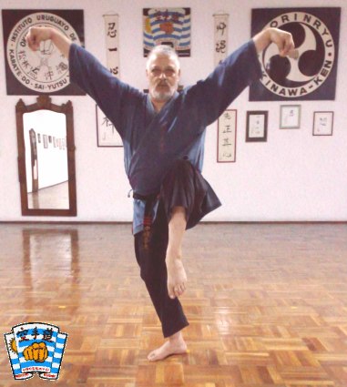 J. E. Castro Kensei (Hakutsuru no kamae)