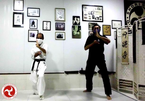 Chudan soto shuto uke